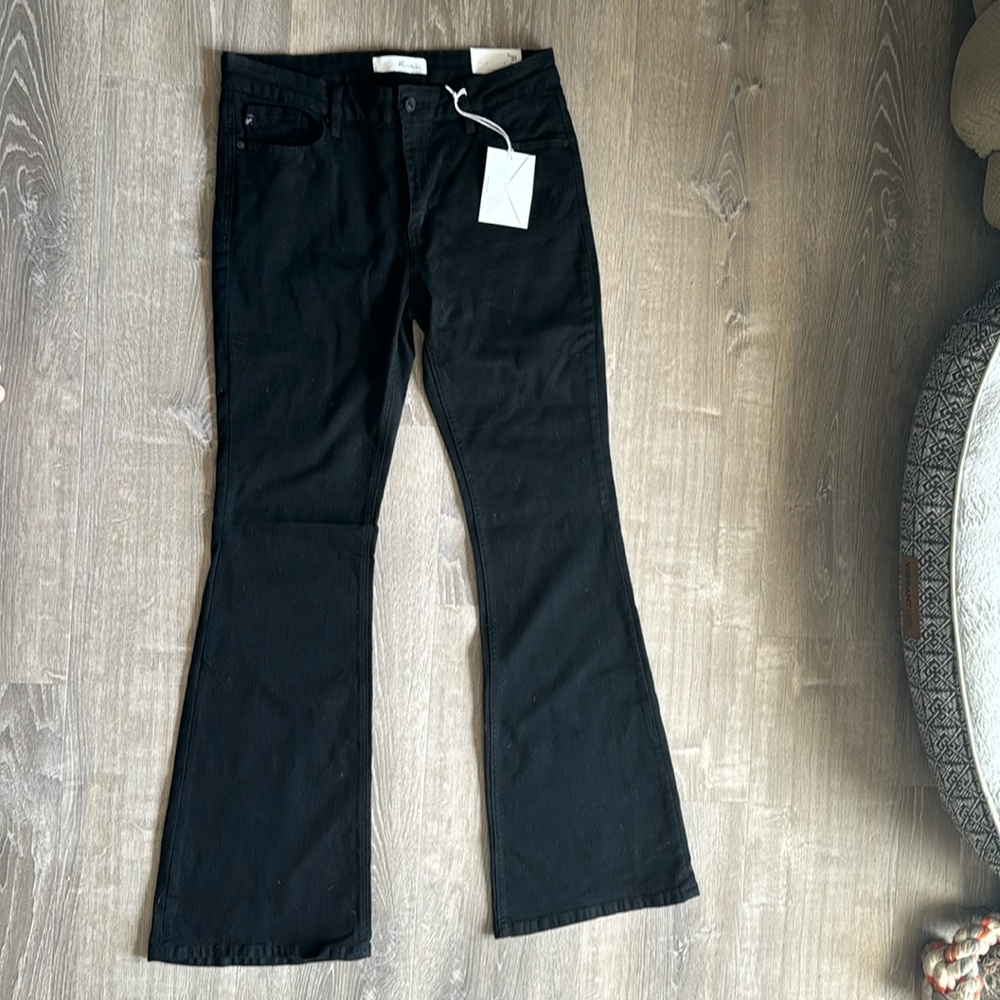 Kancan mid rise flare jeans